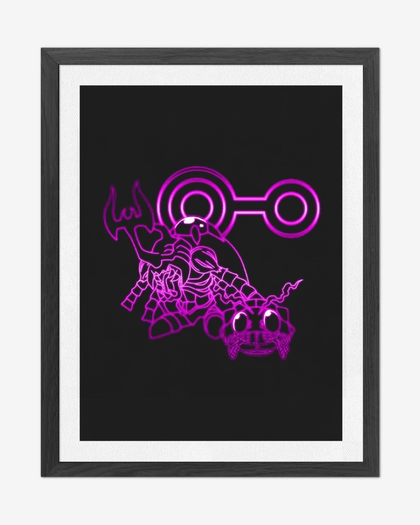 Cuadro decorativo Negro de tentomon 2