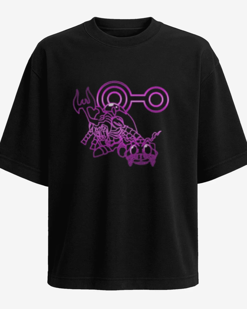 Polera Oversize Negro de tentomon 2