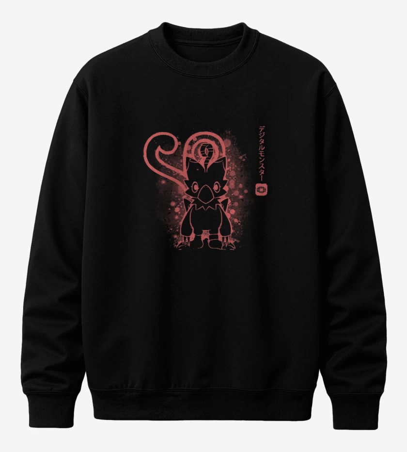 Poleron polo Negro de piyomon