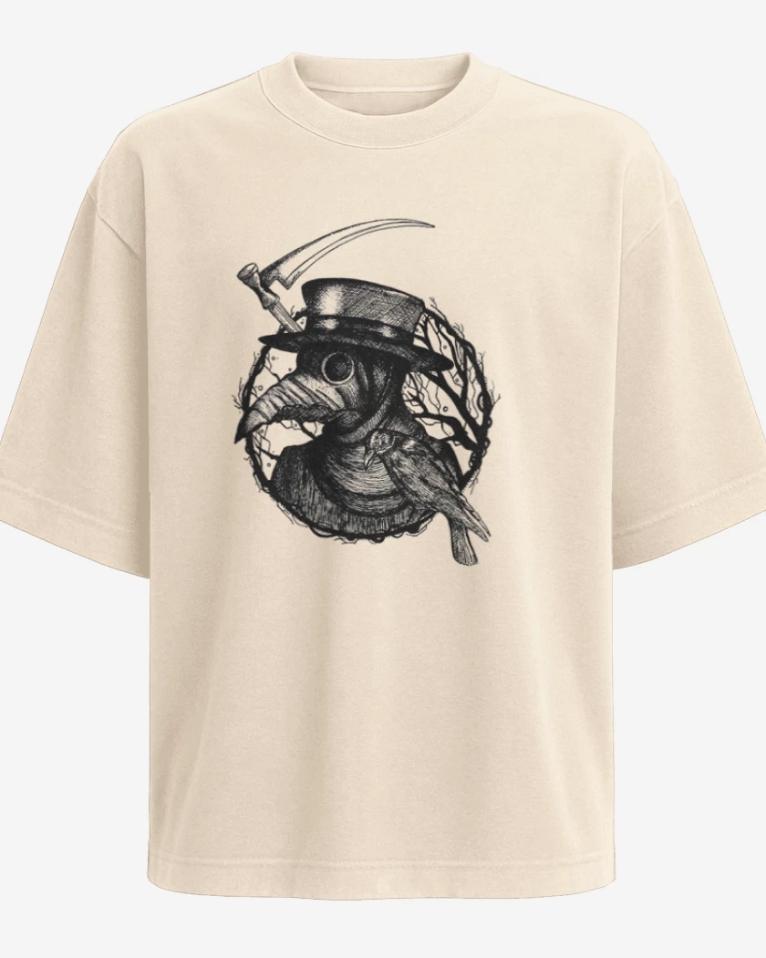 Polera Oversize Beige de medico peste