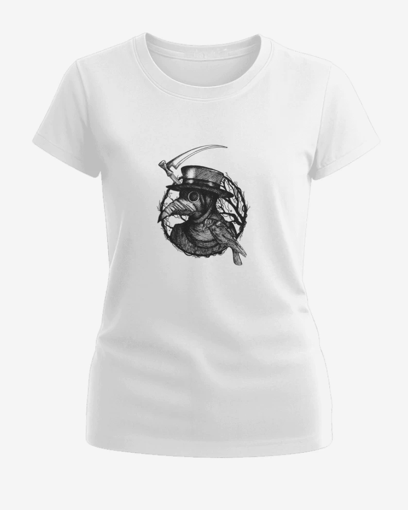 Polera de Mujer Blanco de medico peste