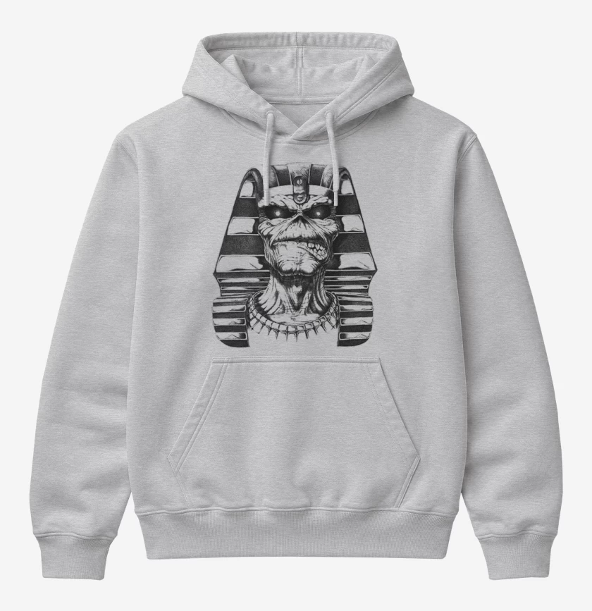 Poleron Canguro básico Gris Melange de Eddie 3