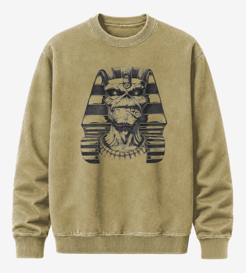 Poleron Polo Acid Wash Beige de Eddie 3
