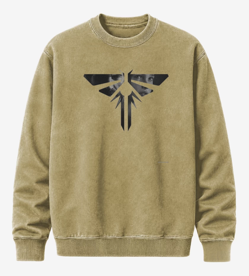 Poleron Polo Acid Wash Beige de the last of us 2