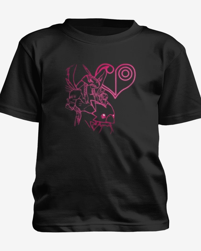 Polera de niño Negro de piyomon 2 