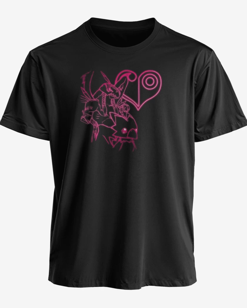Polera premium Negro de piyomon 2 