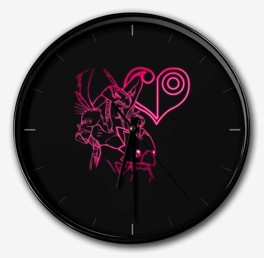 Reloj Negro de piyomon 2 