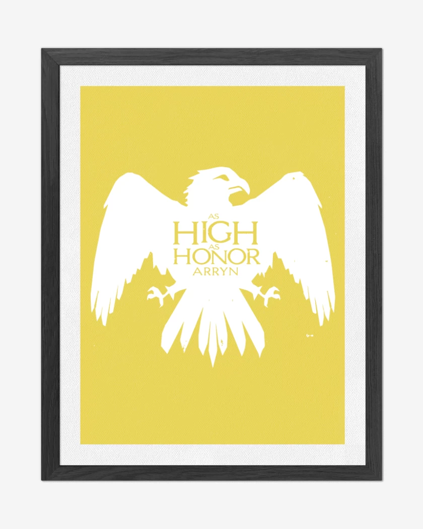 Cuadro decorativo As high as honor
