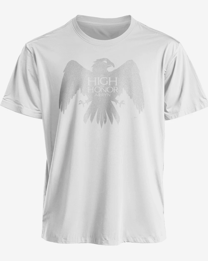 Polera premium Blanco de As high as honor