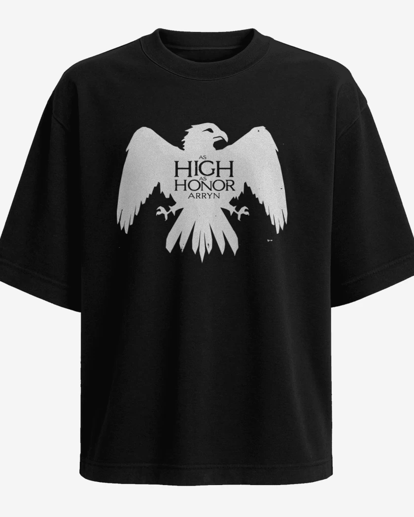 Polera Oversize As high as honor