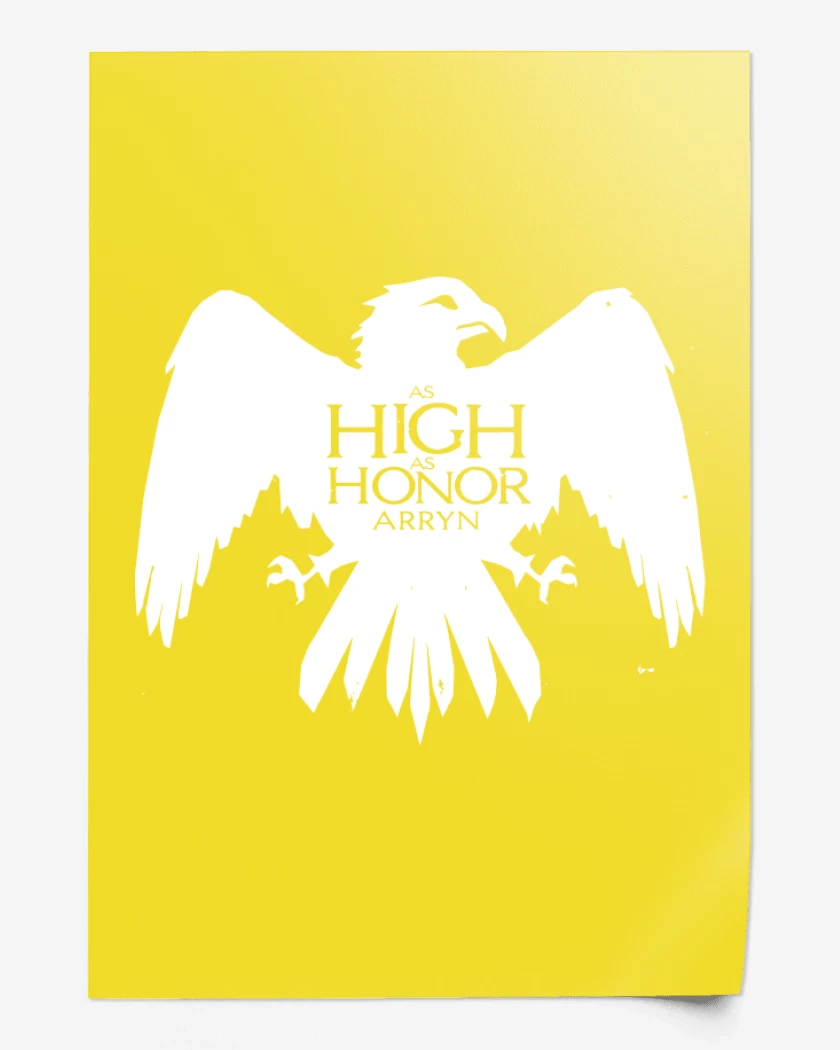 Print As high as honor