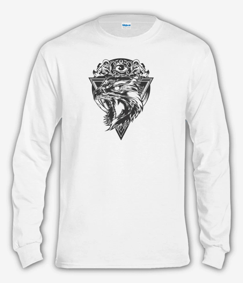 Polera manga larga Blanco de Aguila