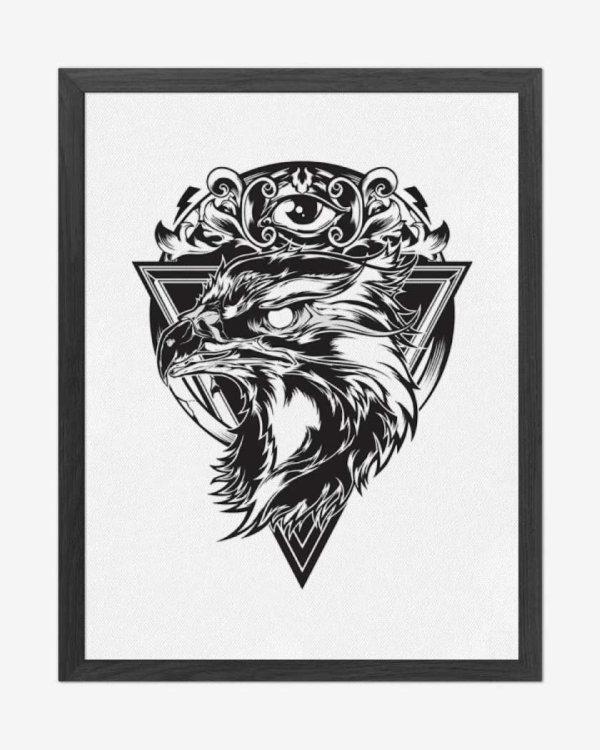 Cuadro decorativo Blanco de Aguila