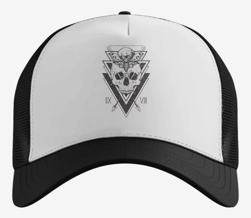 Gorro Blanco de skull 5