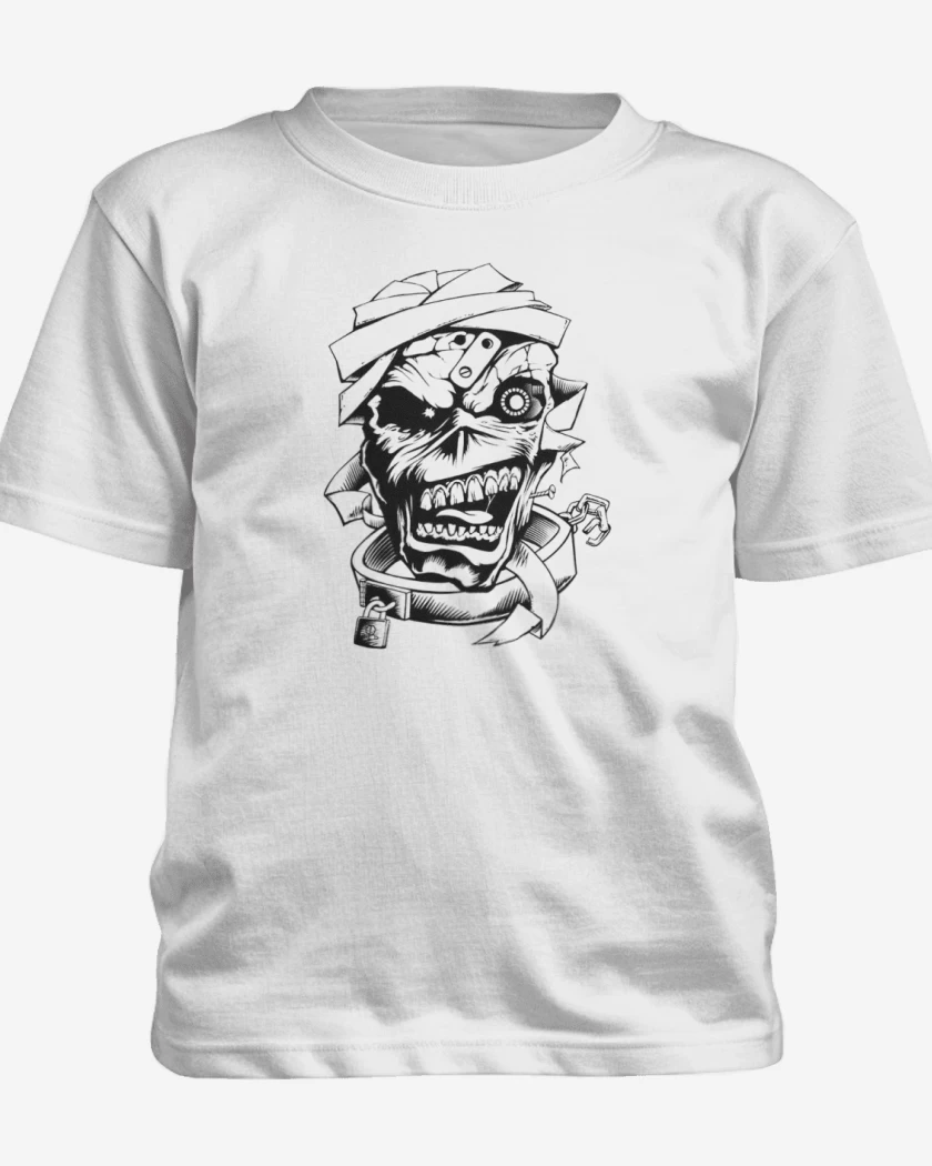 Polera de niño Blanco de eddie 2 