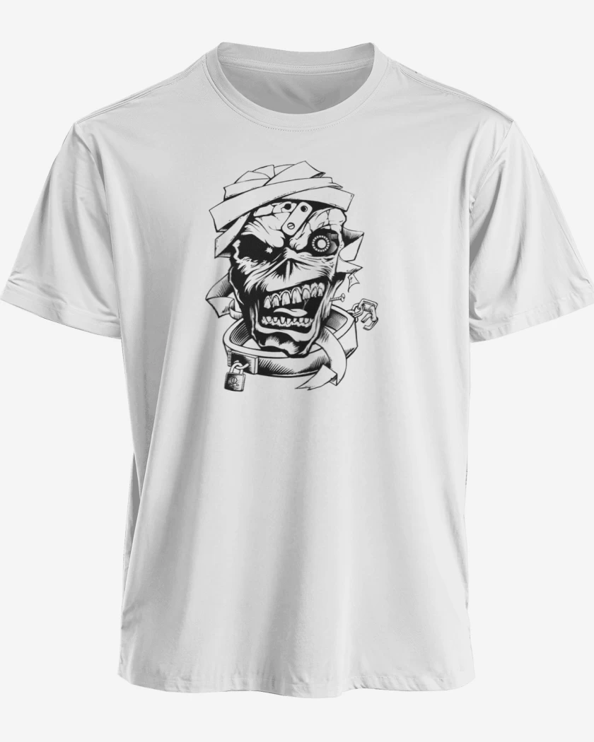 Polera Blanco de eddie 2 