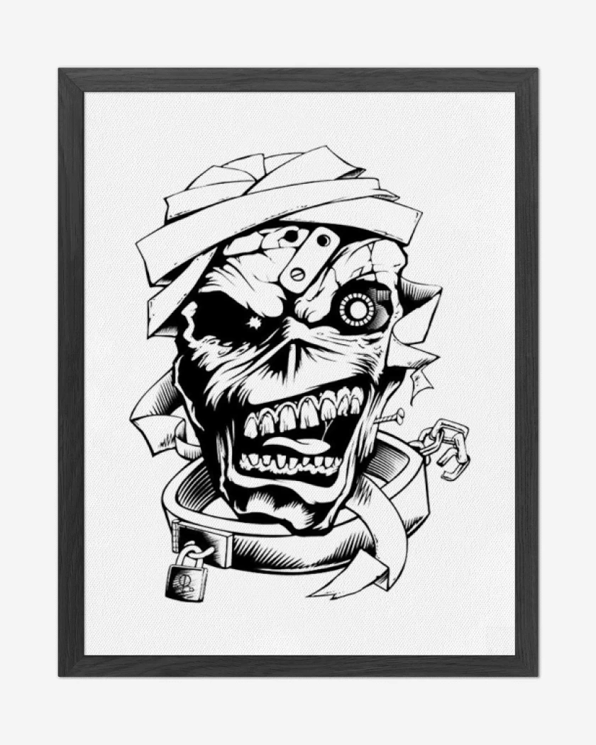 Cuadro decorativo Blanco de eddie 2 