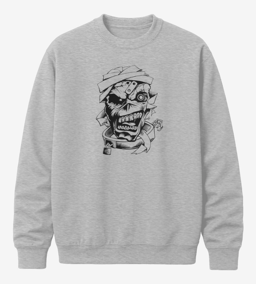 Poleron polo Gris Melange de eddie 2 
