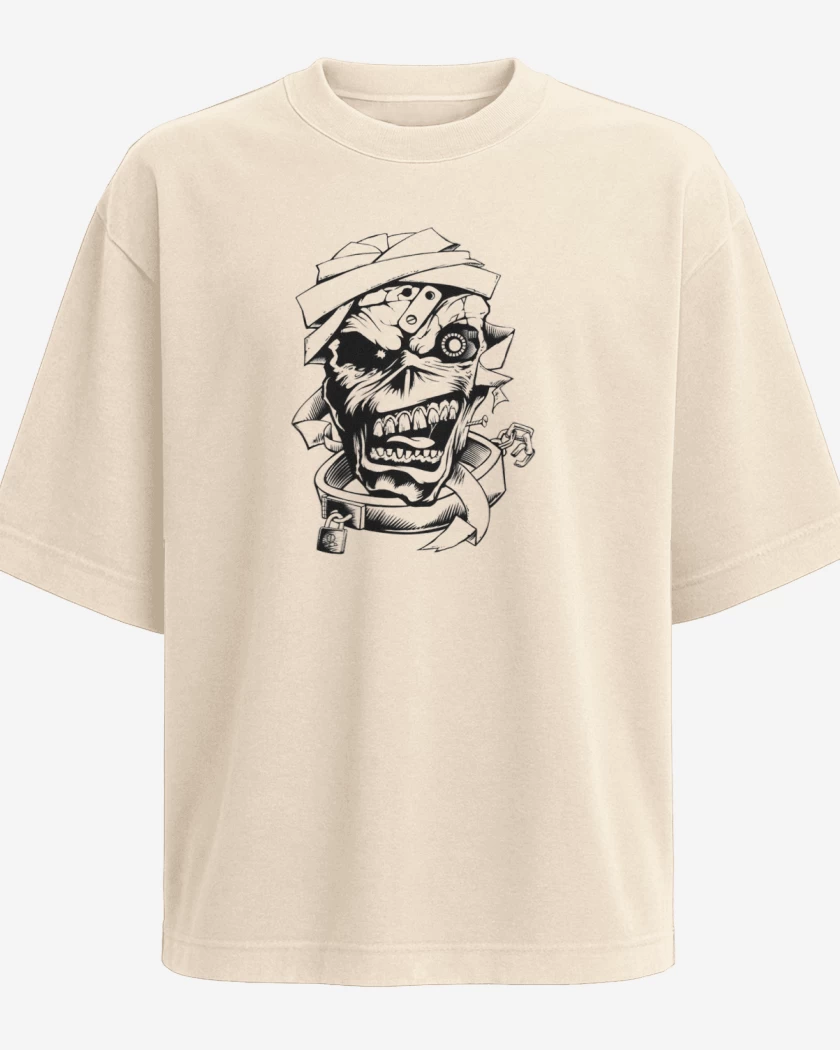Polera Oversize Beige de eddie 2 