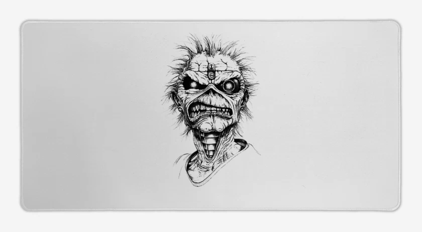 Mouse pad Gamer Blanco de eddie 