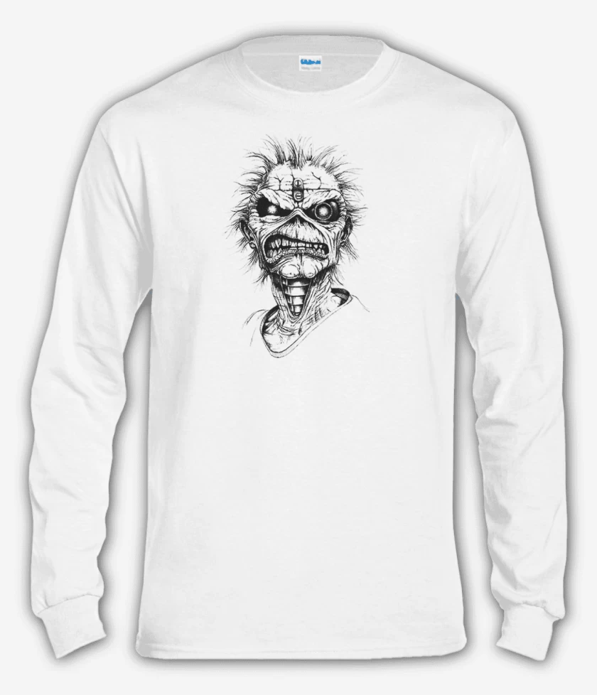 Polera manga larga Blanco de eddie 