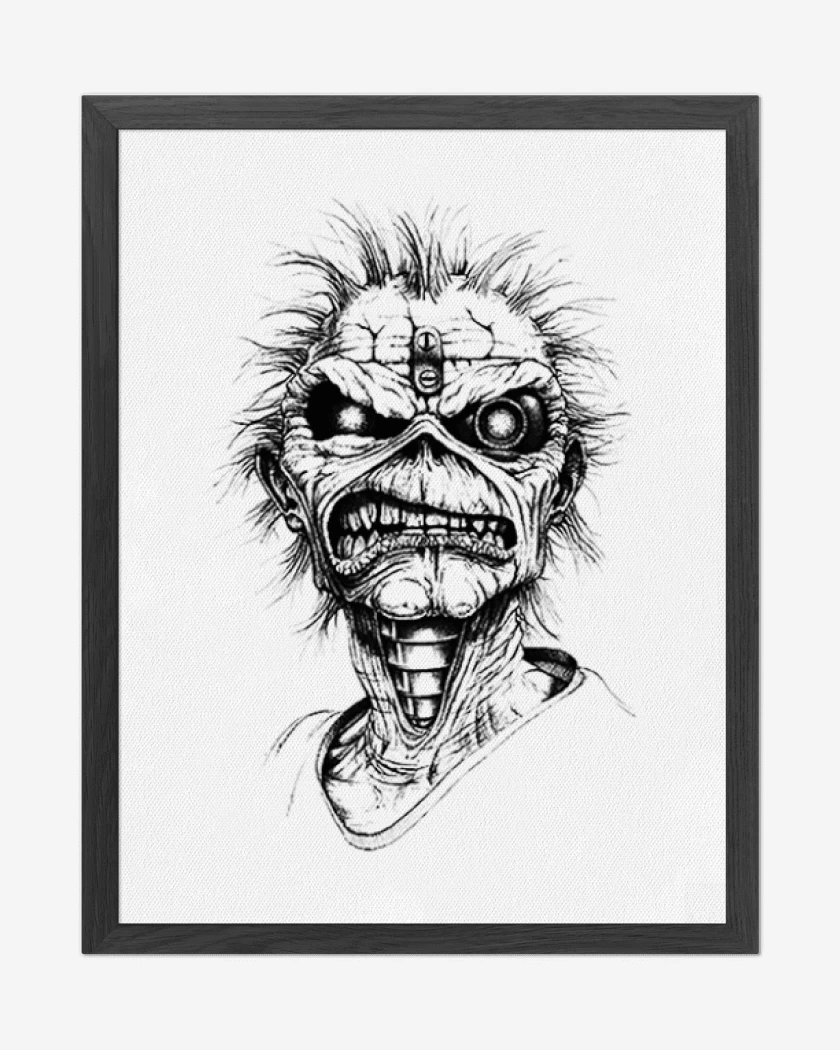 Cuadro decorativo Blanco de eddie 
