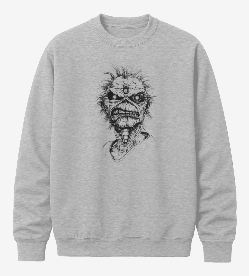 Poleron polo Gris Melange de eddie 