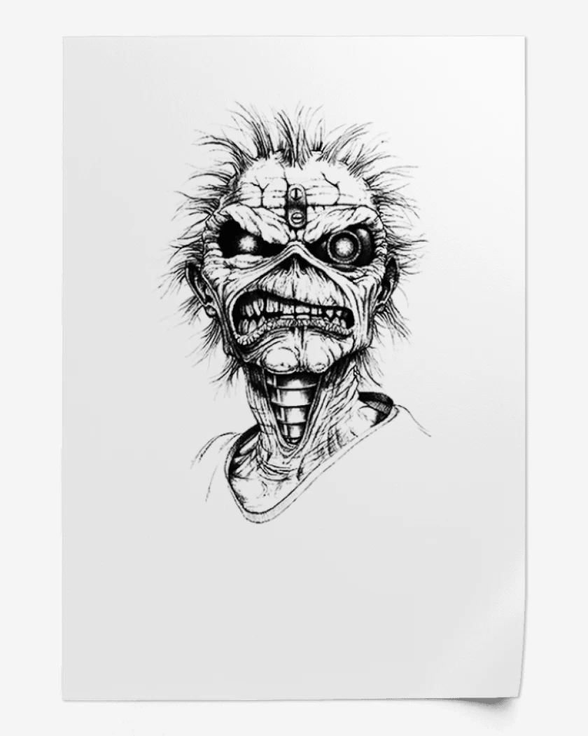 Print Blanco de eddie 