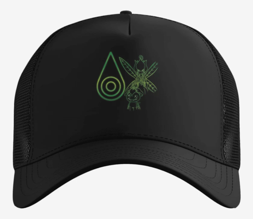 Gorro Negro de palmon 2