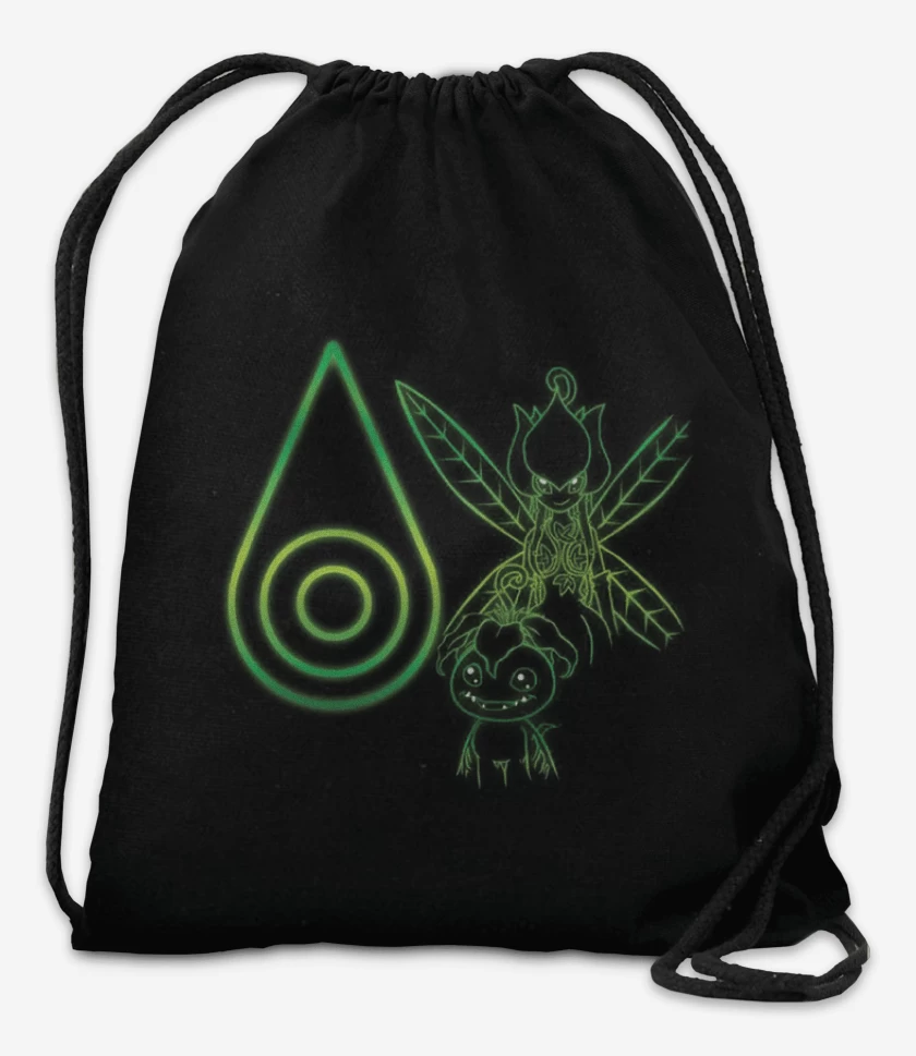 Mochila Negro de palmon 2