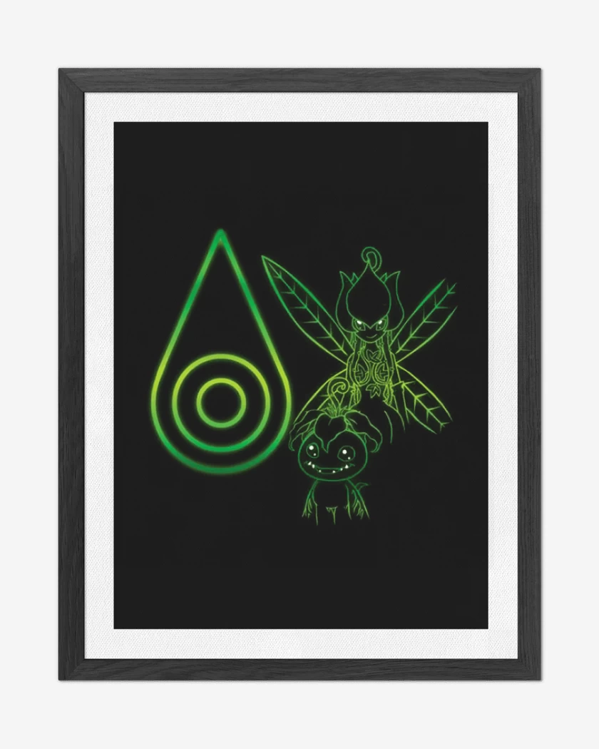 Cuadro decorativo palmon 2