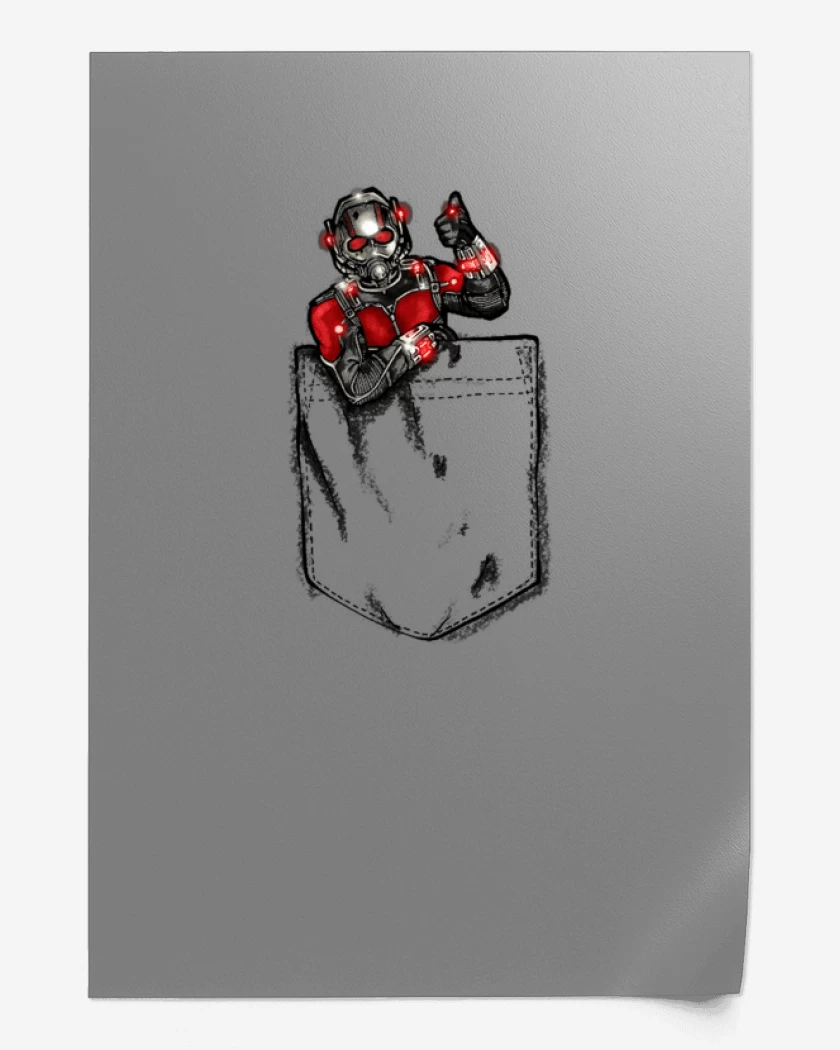 Print Ant man bolsillo