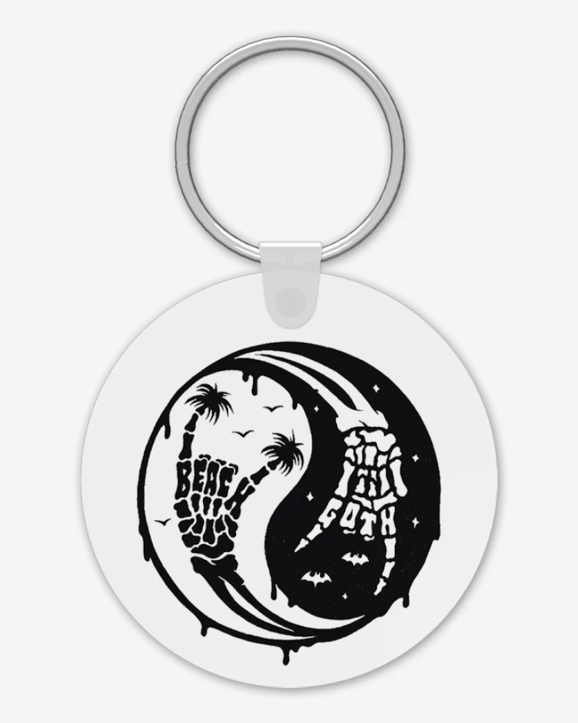 Llavero ying yang