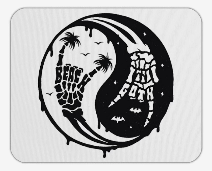 Mousepad ying yang
