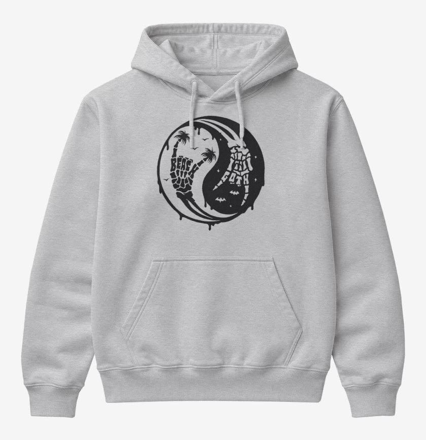 Poleron Canguro básico ying yang