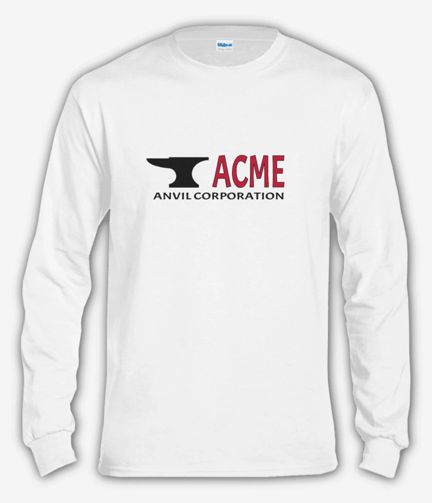 Polera manga larga Blanco de acme