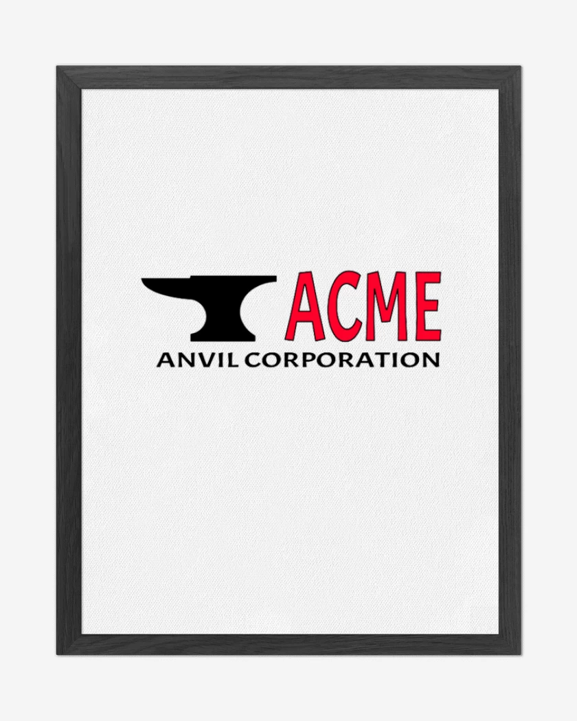 Cuadro decorativo acme