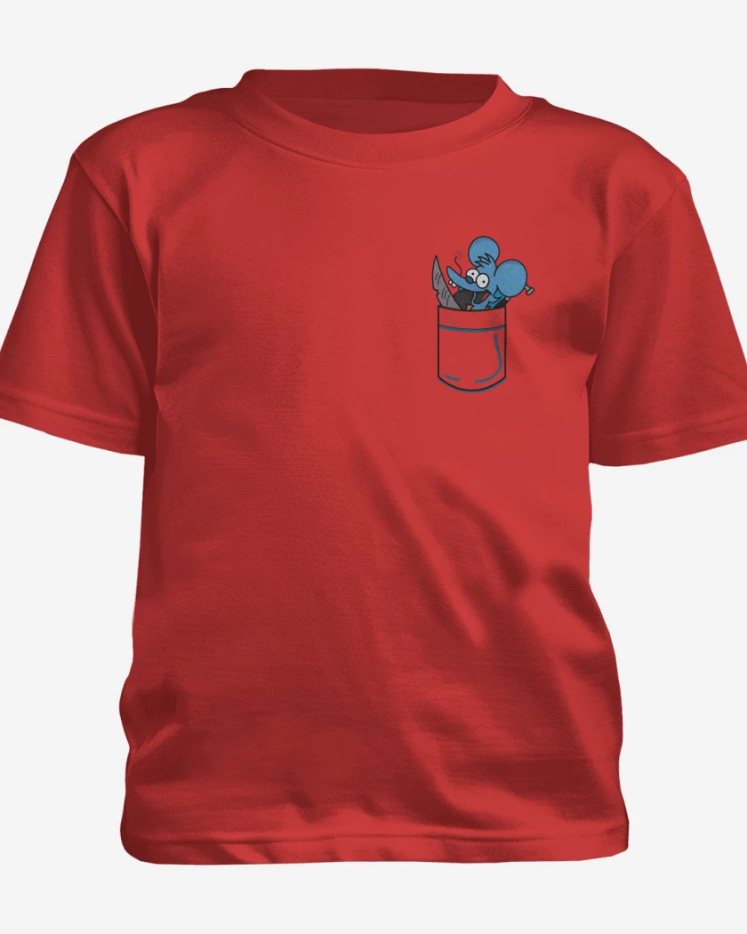 Polera de niño Rojo de itchy