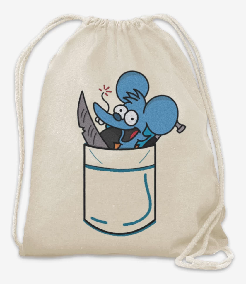 Mochila Blanco de itchy