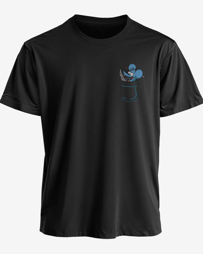 Polera premium Negro de itchy