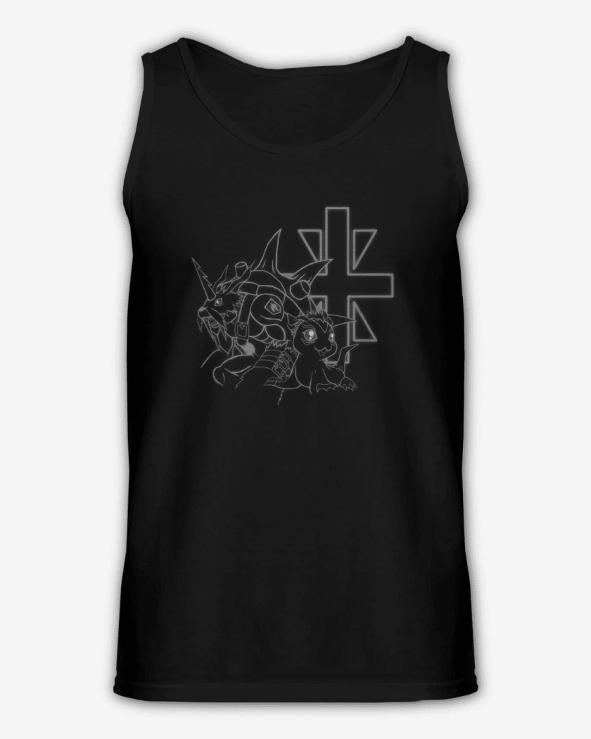 Sudadera Negro de gomamon 2