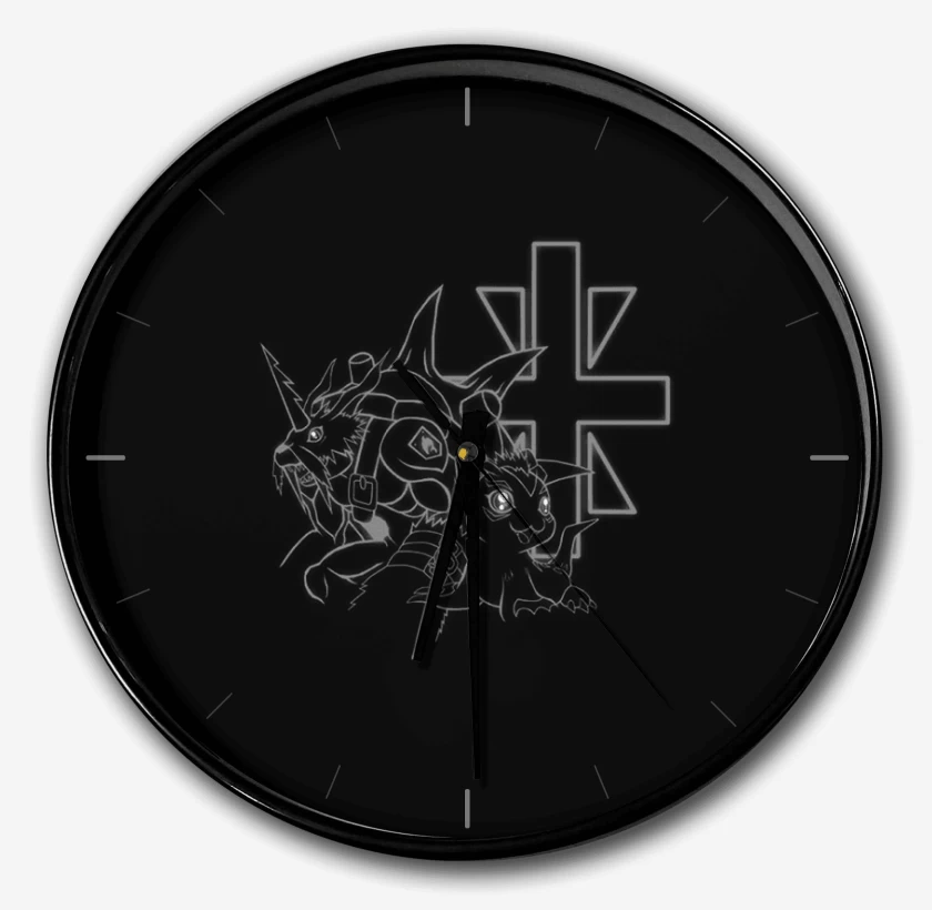 Reloj Negro de gomamon 2