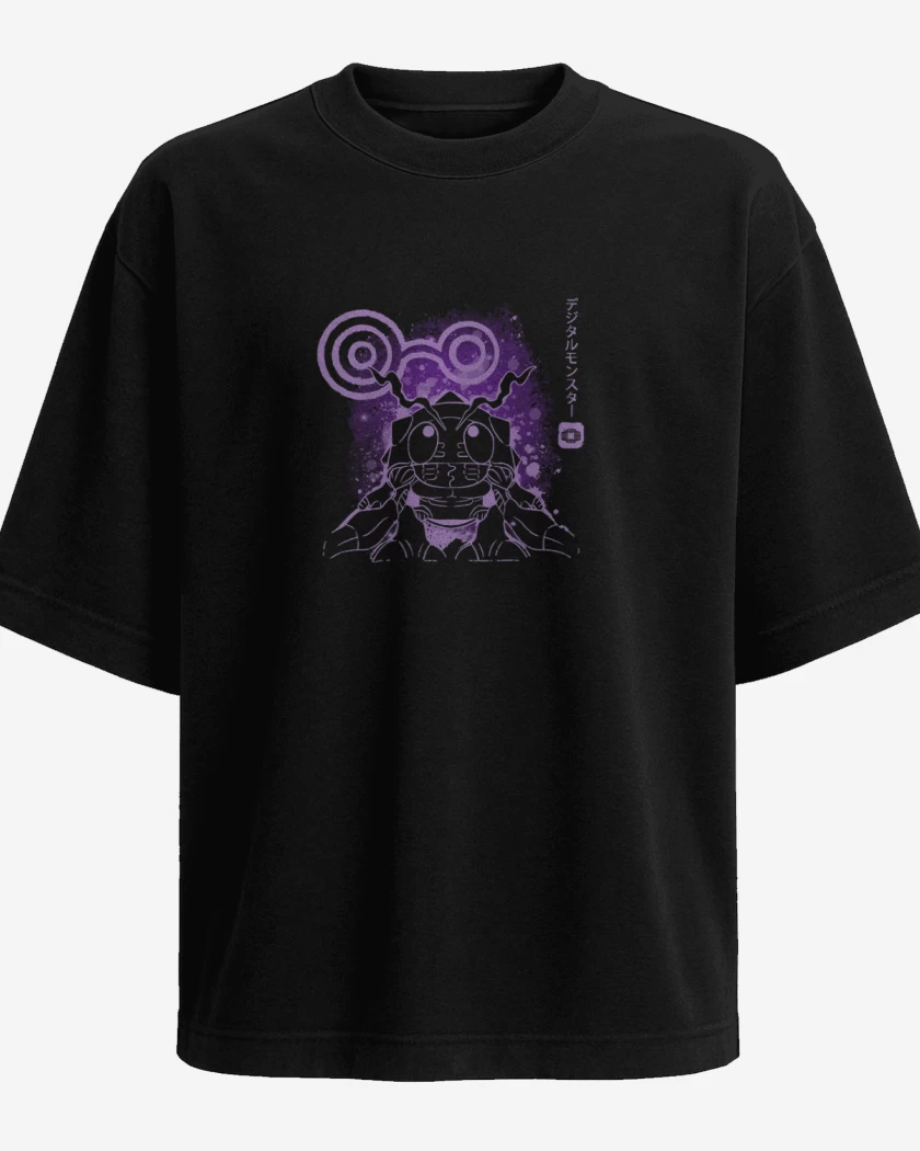Polera Oversize Negro de tentomon