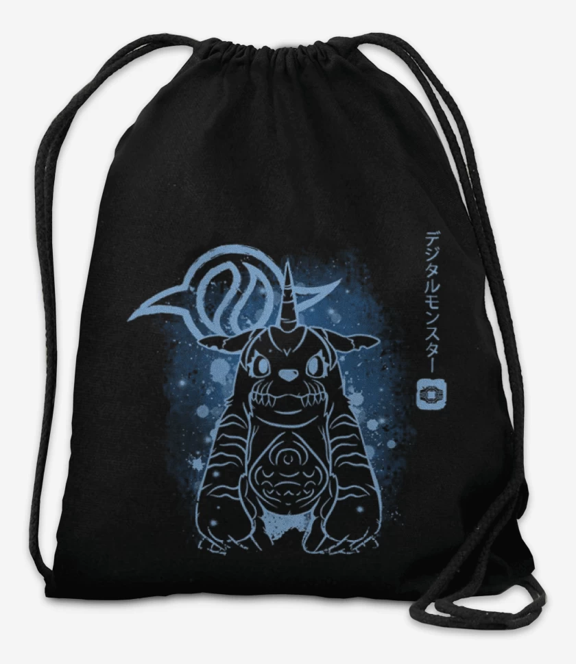 Mochila Negro de gabumon