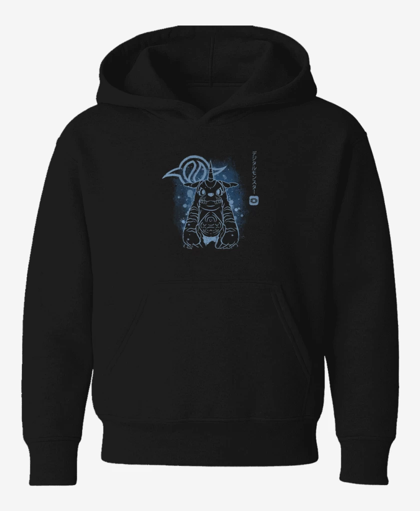 Poleron de niño Negro de gabumon