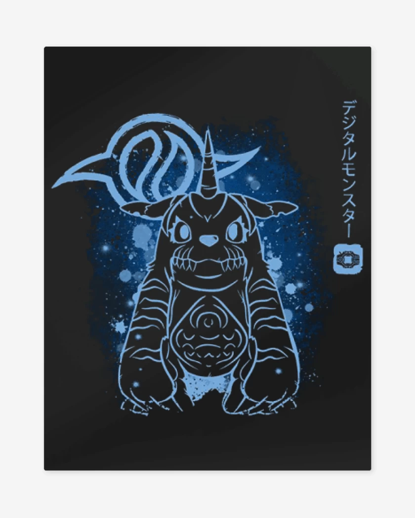 Print metalico gabumon