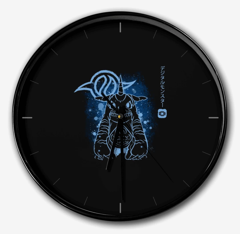 Reloj Negro de gabumon