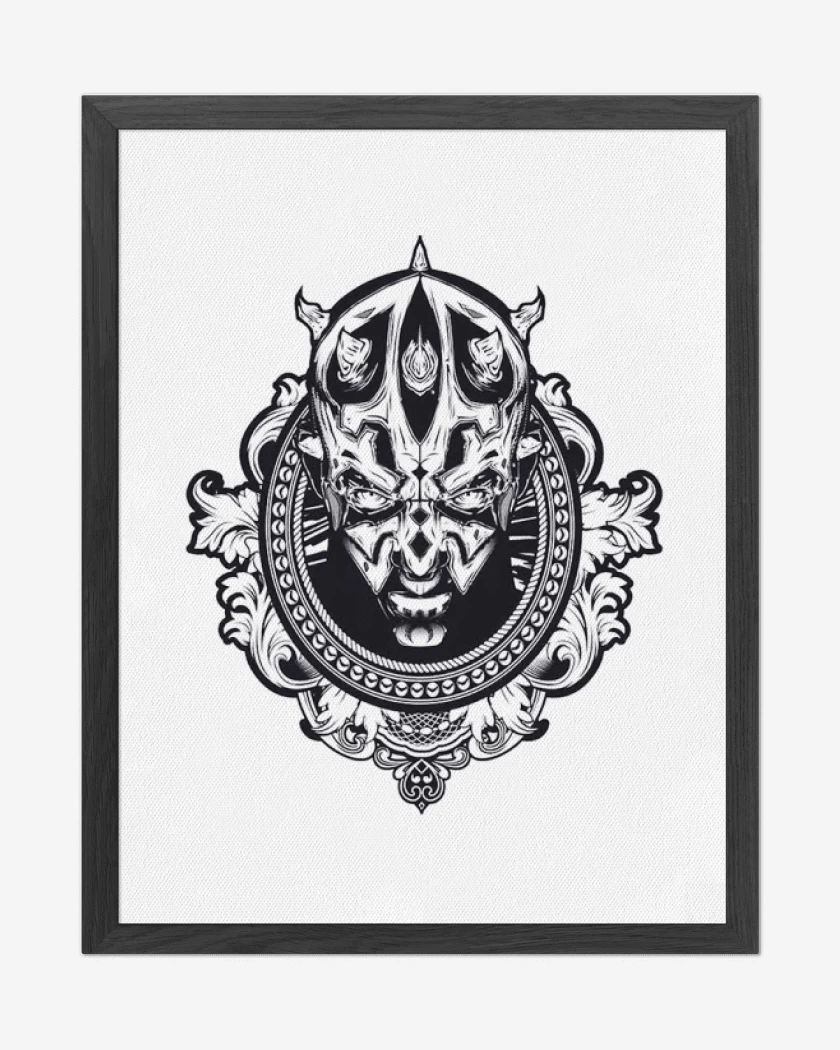 Cuadro decorativo Blanco de maul 2