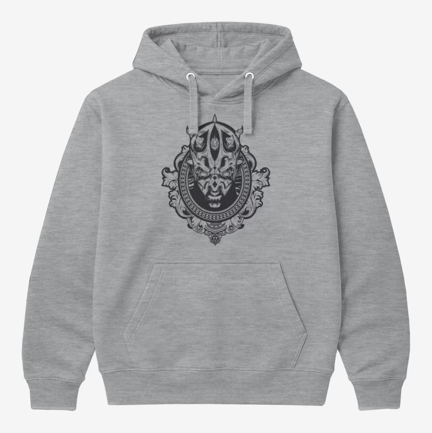 Polerón Canguro Gris Melange de maul 2