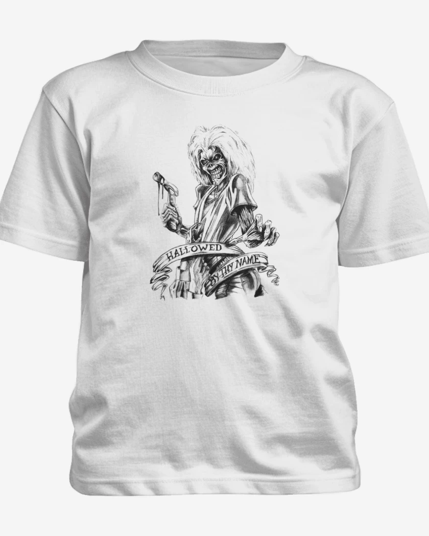 Polera de niño Blanco de hallowed by thy name